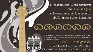 Alchimie sonore: la band degli ENGINE protagonista al Convento della Ripa di Albino