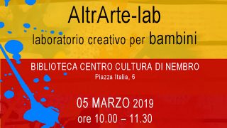 A Nembro torna AltrArte-lab: un laboratorio creativo dedicato ai bambini.